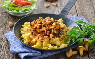 Spätzle Pfanne