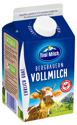 Bergbauern Vollmilch länger frisch 3,5% 0,5L