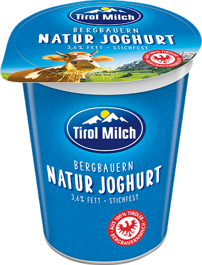 Tirol Milch Naturjoghurt 250g stichfest 3,6%